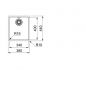 Preview: Franke Edelstahlbecken MRX 110-34 Edelstahl Drehknopf Edelstahl